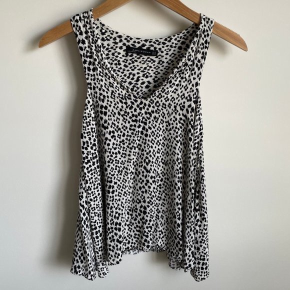 Zara zebra print top Size XS - Picture 1 of 4